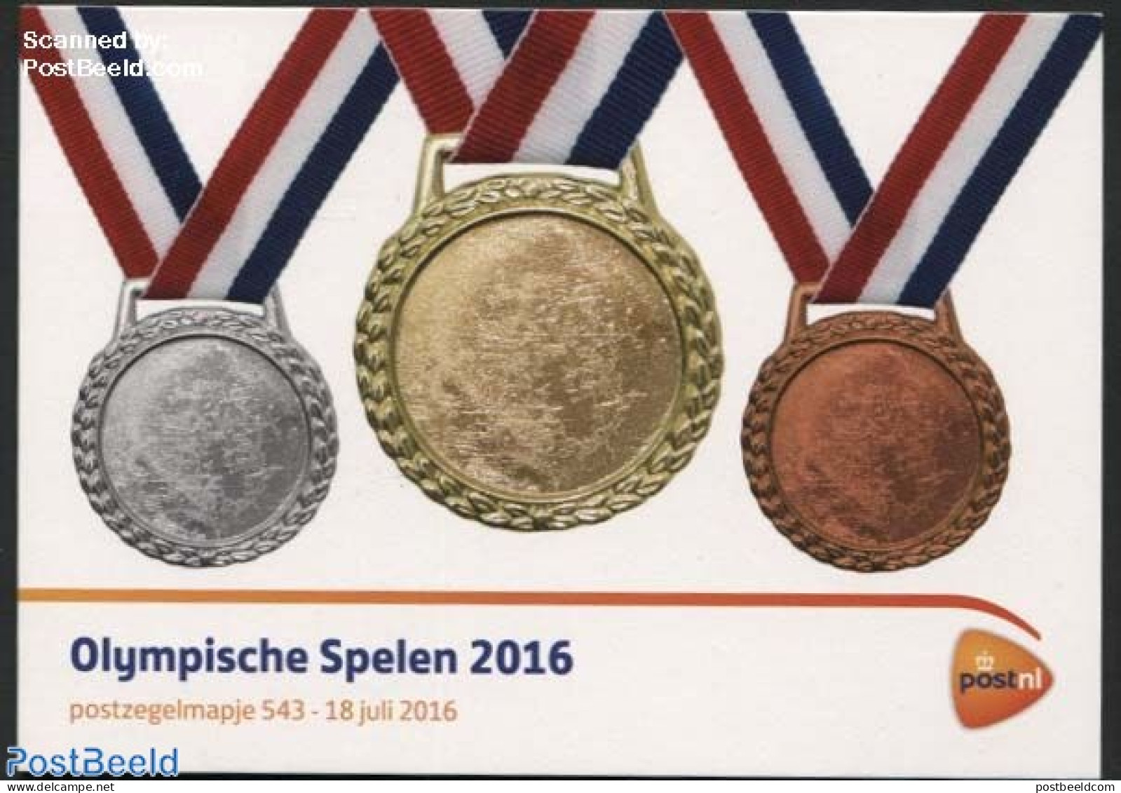 Netherlands 2016 Olympic Games, Presentation Pack 543, Mint NH, Sport - Olympic Games - Ongebruikt