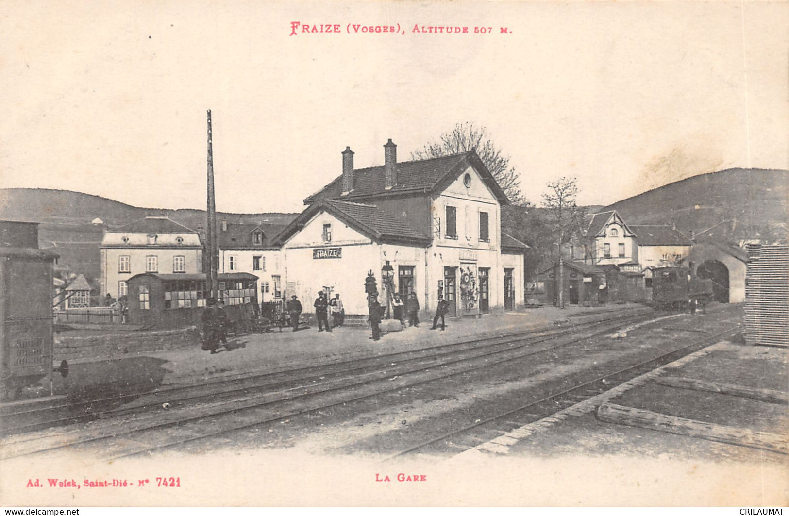 88-FRAIZE-LA GARE-N 6013-H/0055 - Fraize