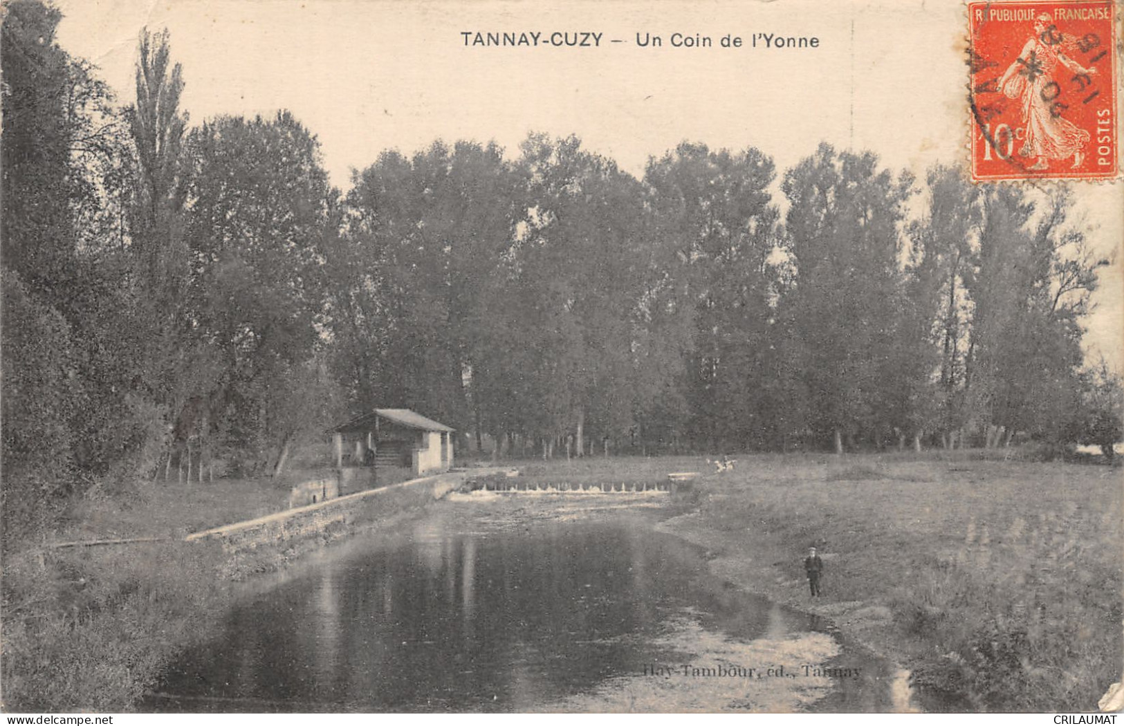 58-TANNAY CUZY-COIN DE L YONNE-N 6013-G/0261 - Tannay