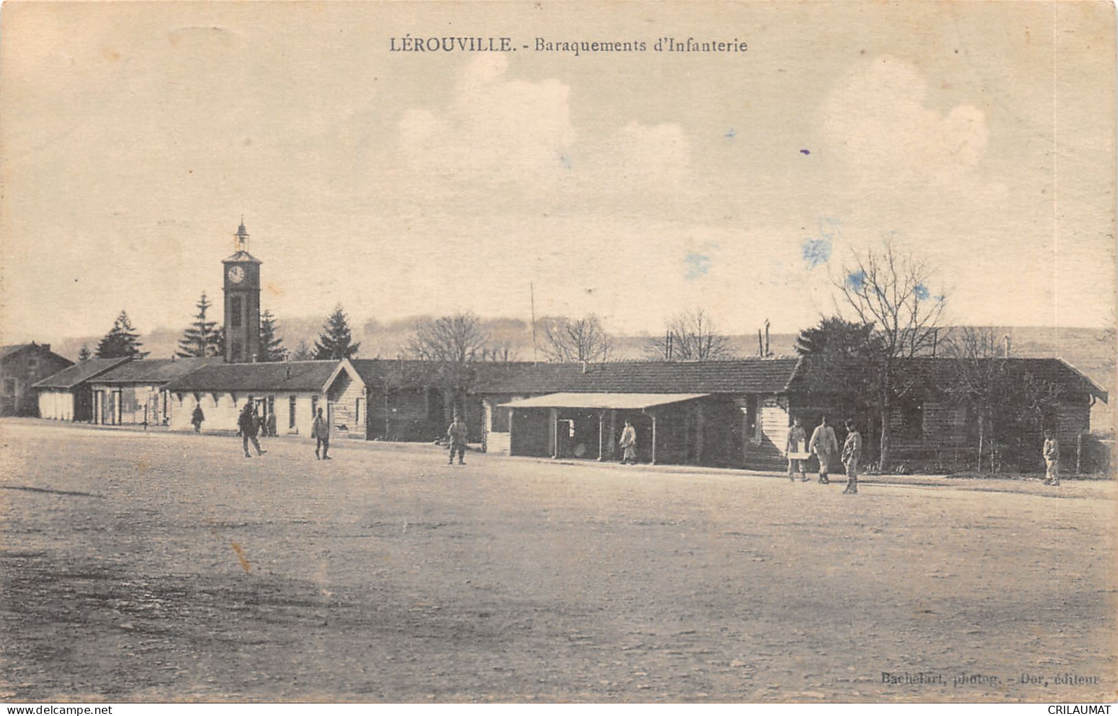 55-LEROUVILLE-BARAQUEMENTS D INFANTERIE-N 6013-F/0311 - Lerouville