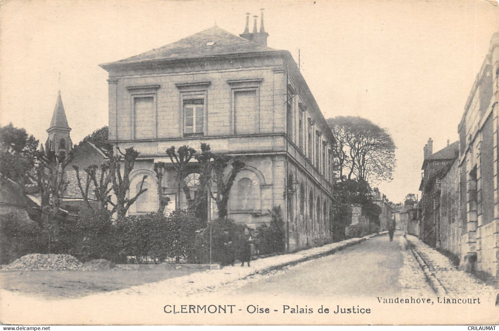 60-CLERMONT -PALAIS DE JUSTICE-N 6013-F/0273 - Clermont