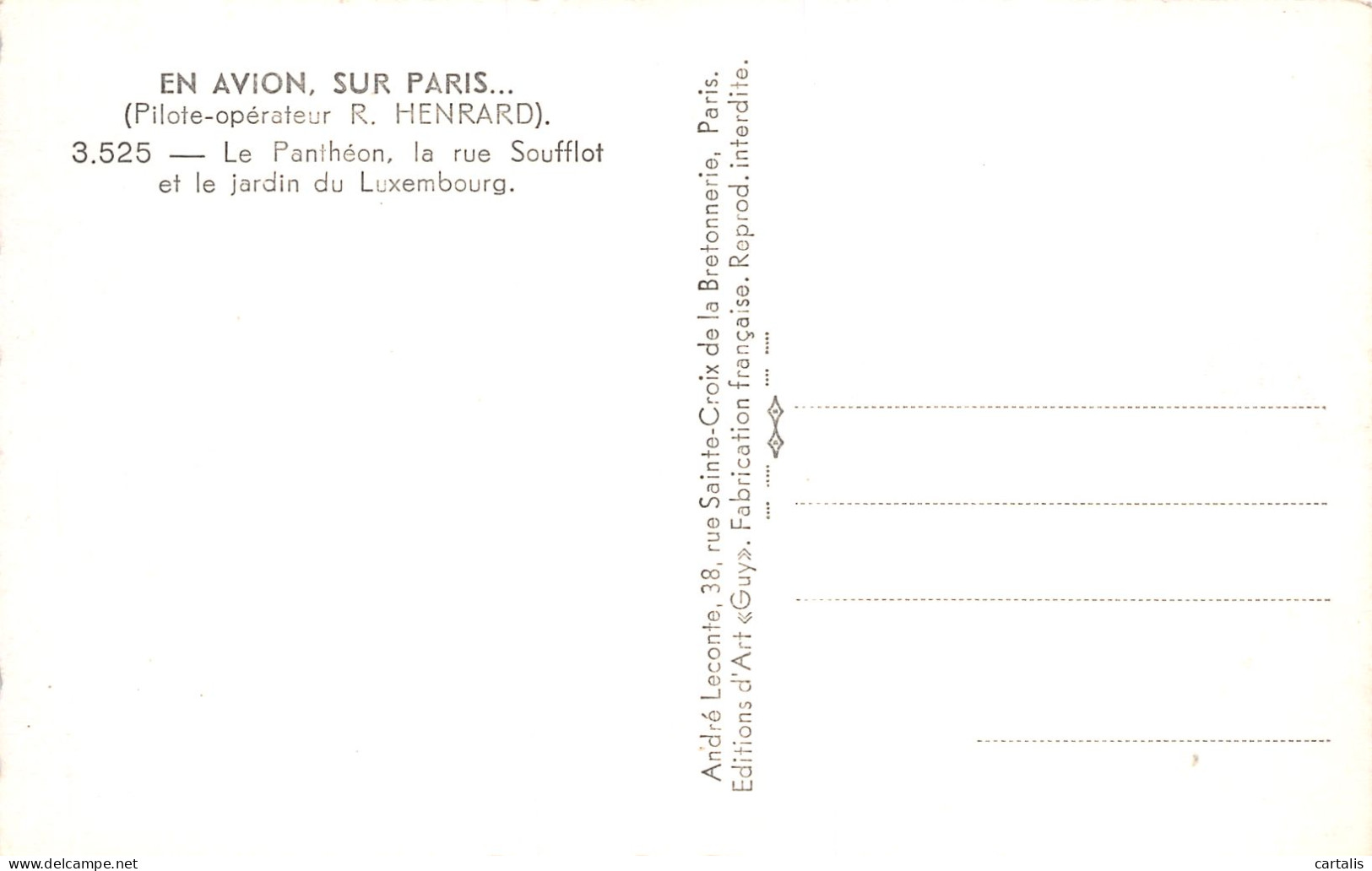 75-PARIS LE PANTHEON -N°4150-E/0057 - Pantheon