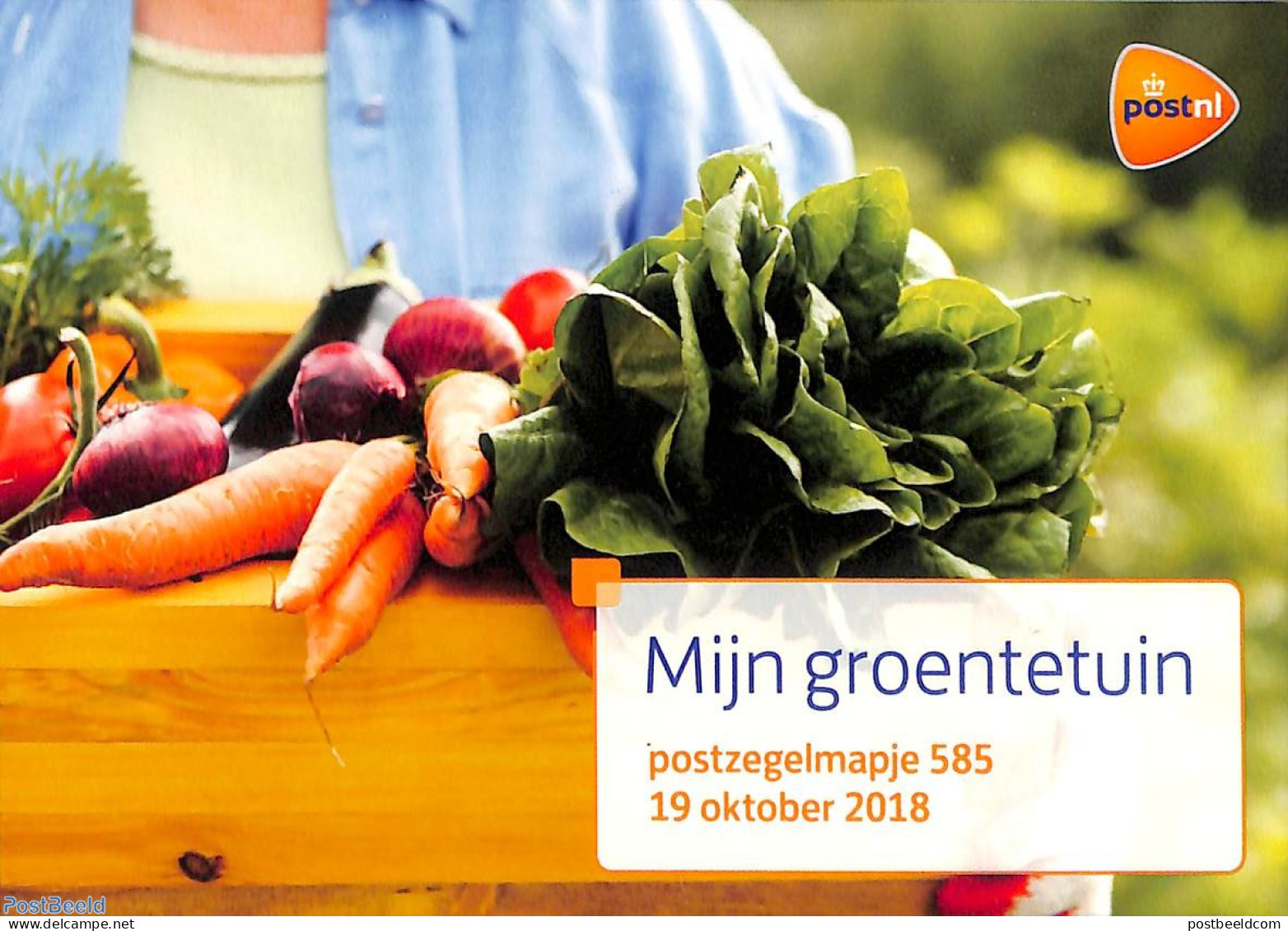 Netherlands 2018 Vegetables 6v M/s, Presentation Pack 585, Mint NH, Health - Various - Food & Drink - Agriculture - Neufs