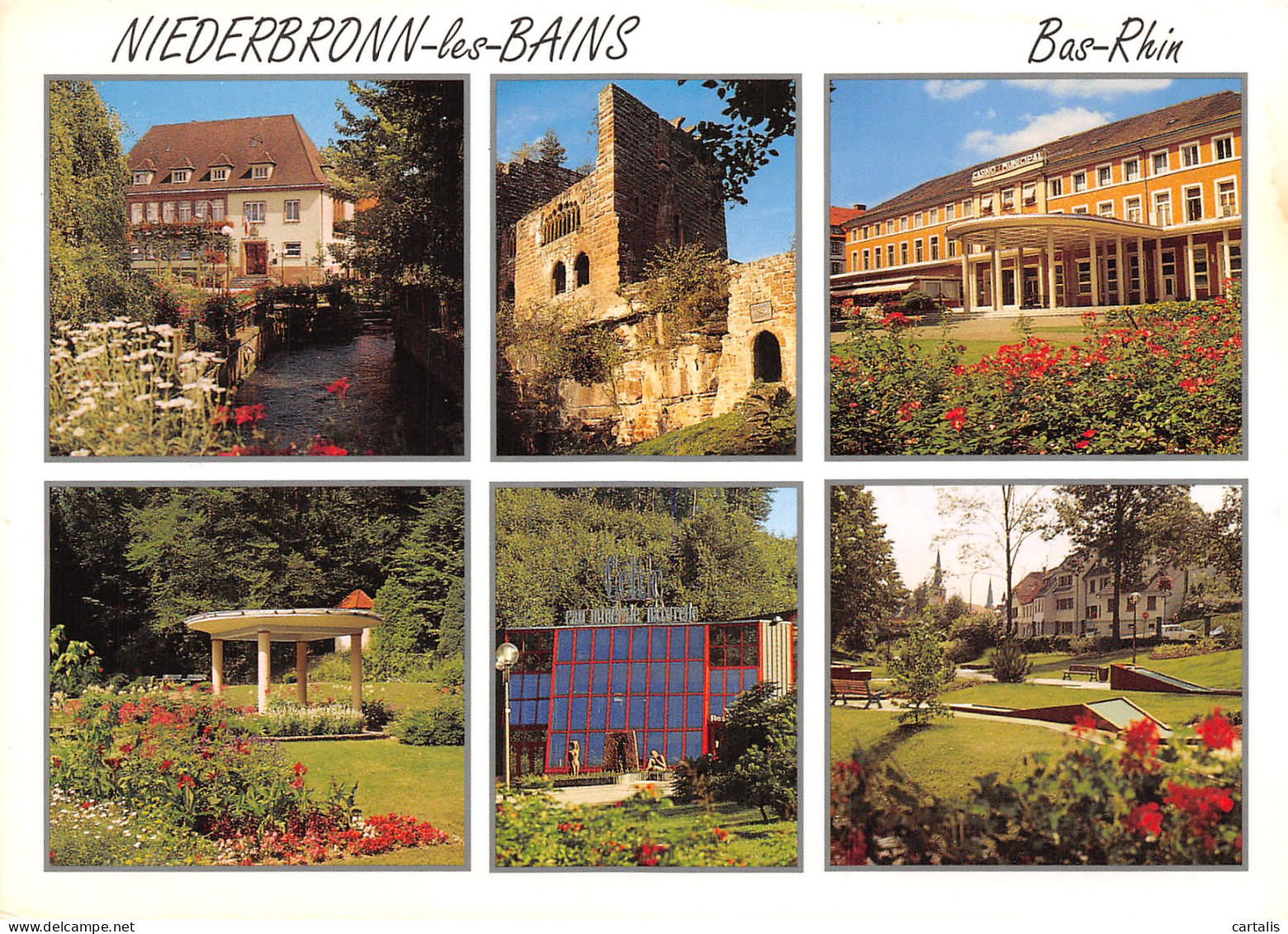 67-NIEDERBRONN LES BAINS-N°4150-D/0345 - Niederbronn Les Bains