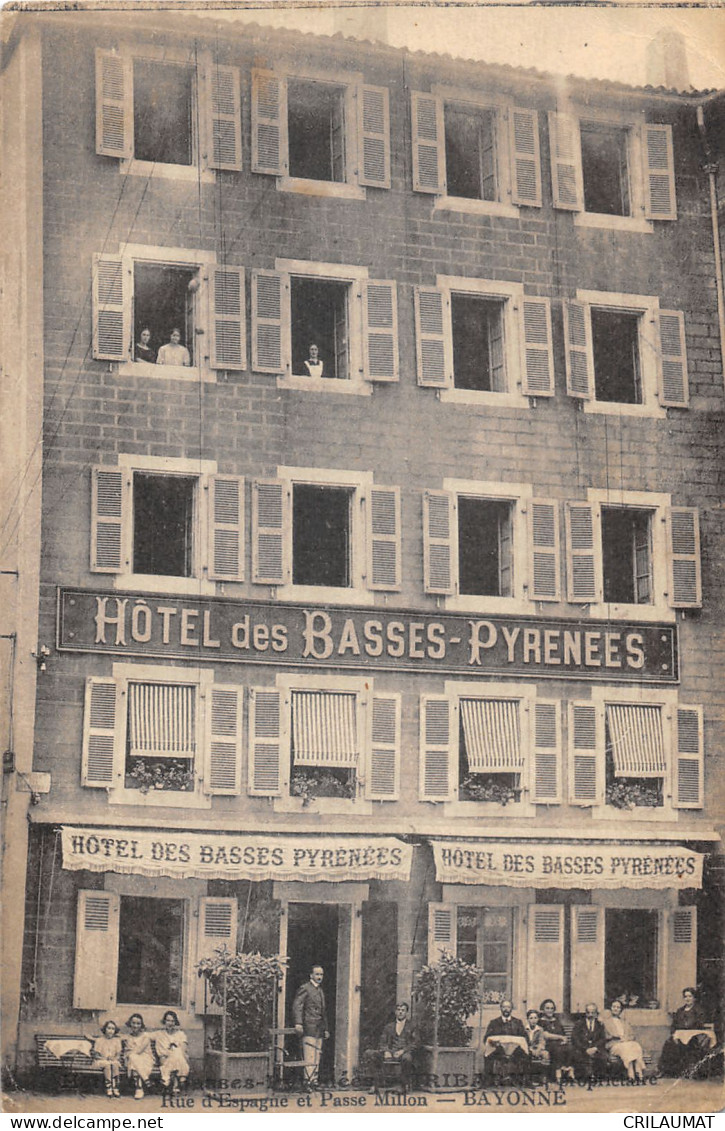 64-BAYONNE-HOTEL DES BASSES PYRENEES-N 6014-B/0229 - Bayonne