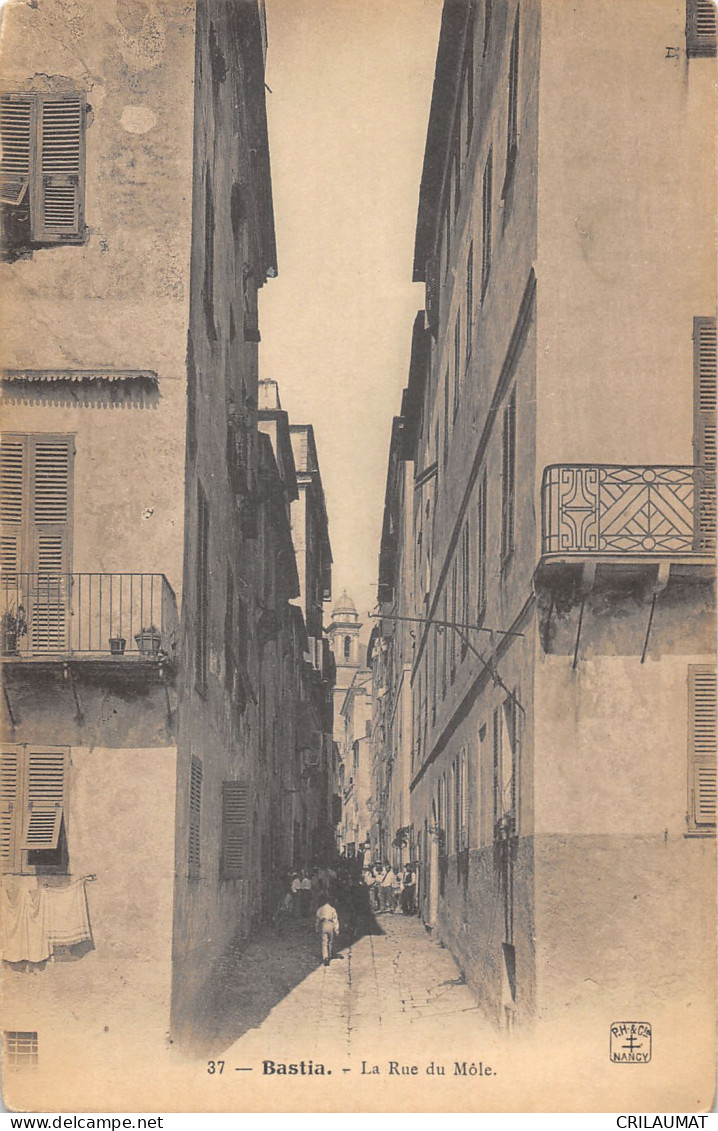 20-BASTIA-RUE DU MOLE-N 6014-B/0165 - Bastia