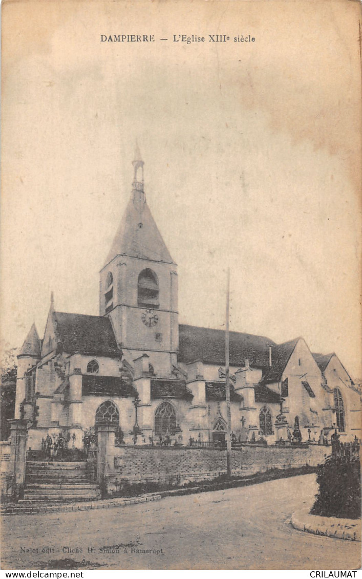 78-DAMPIERRE-L EGLISE-N 6014-E/0189 - Dampierre En Yvelines