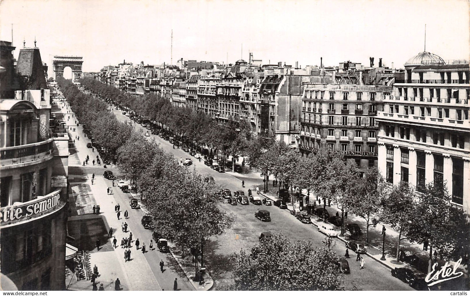 75-PARIS L AVENUE DES CHAMPS ELYSEES-N°4151-E/0269 - Champs-Elysées