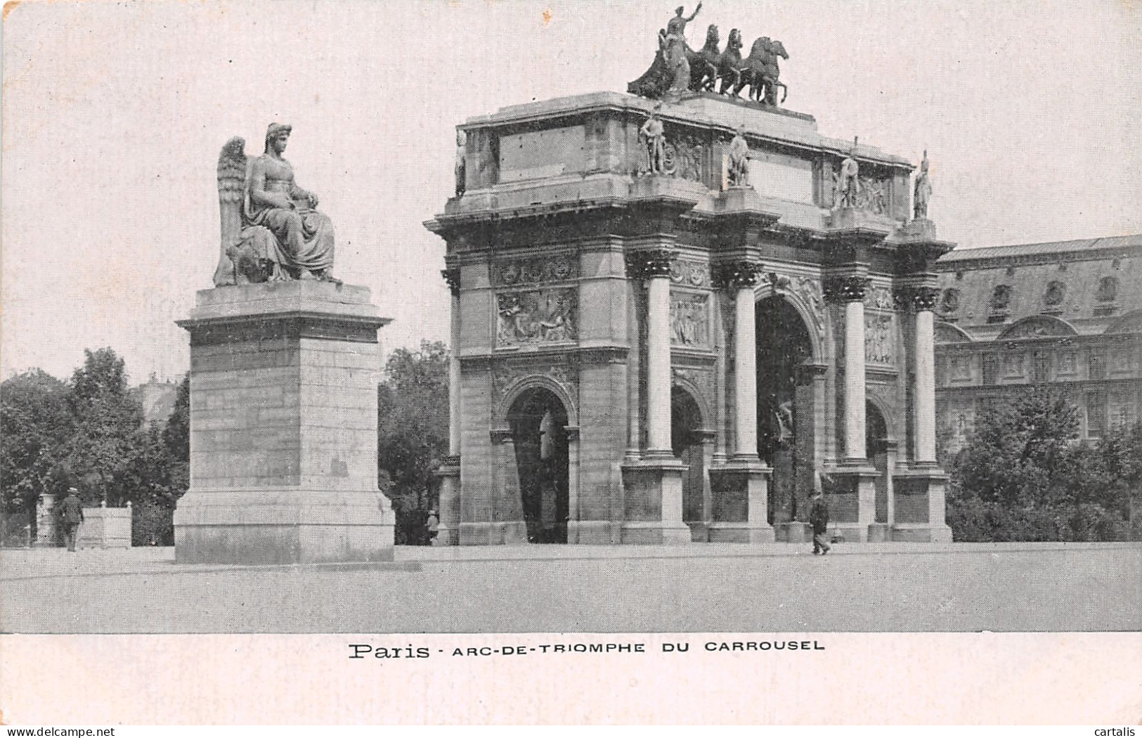 75-PARIS ARC DE TRIOMPHE DU CARROUSEL-N°4151-E/0255 - Arc De Triomphe