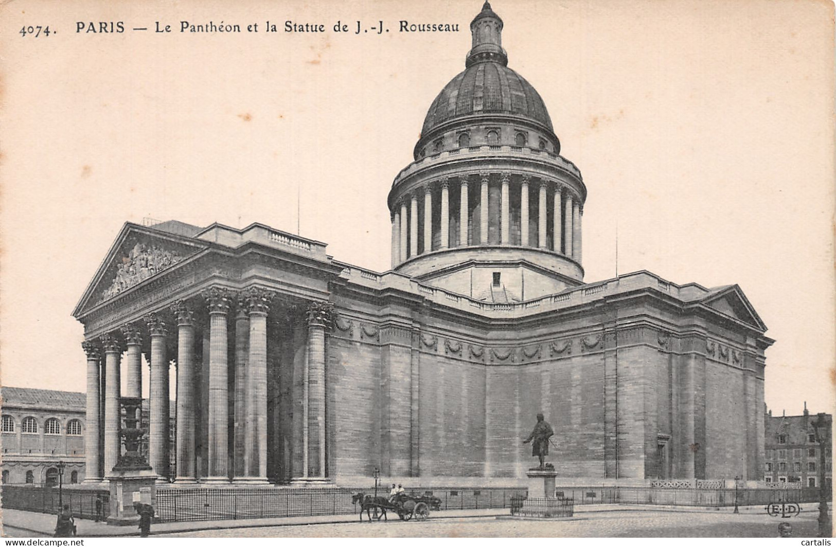 75-PARIS LE PANTHEON -N°4151-E/0253 - Pantheon