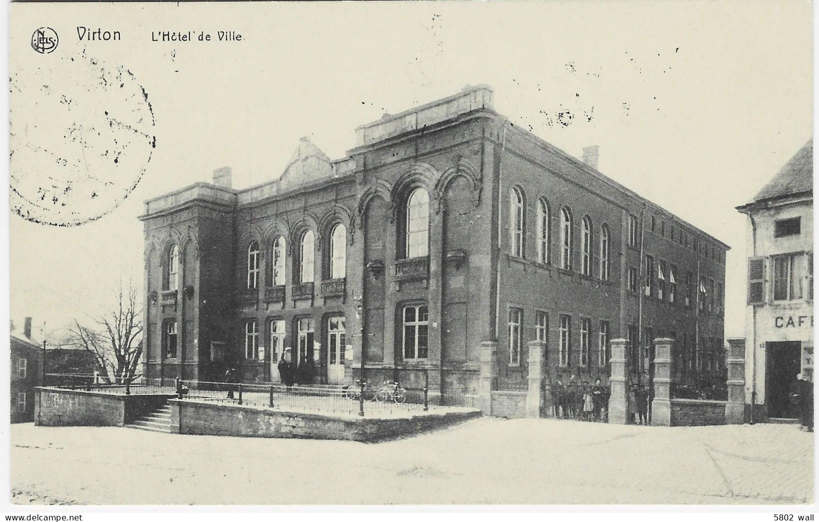 VIRTON : L'Hôtel De Ville - Feldpost 1915 - Virton