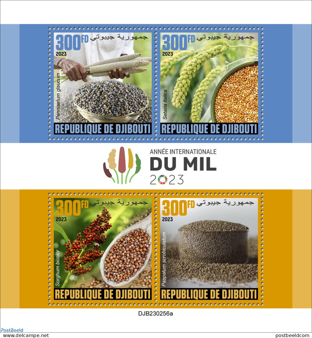Djibouti 2023 International Year Of Millets 2023, Mint NH, Health - Food & Drink - Alimentation