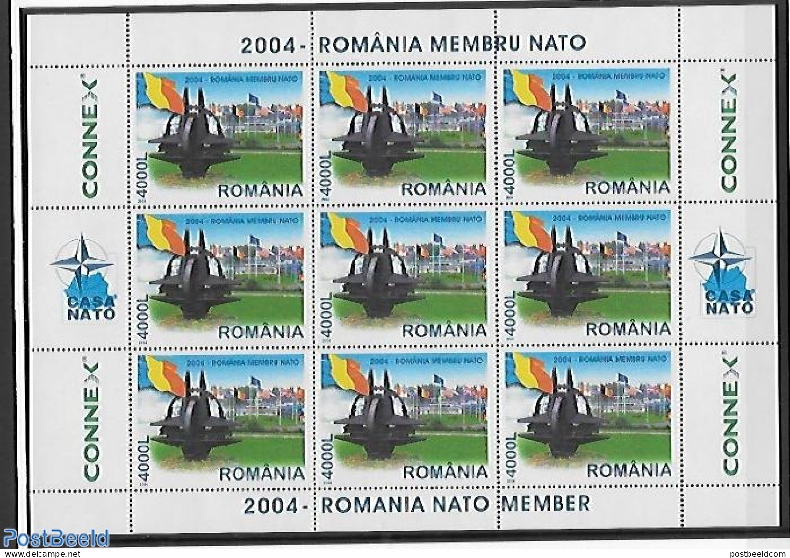 Romania 2004 1 M/s In Folder., Mint NH, History - NATO - Ongebruikt