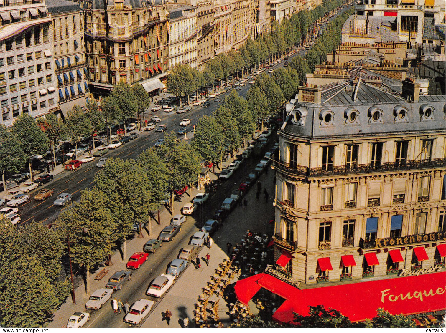 75-PARIS LES CHAMPS ELYSEES-N°4152-B/0217 - Champs-Elysées