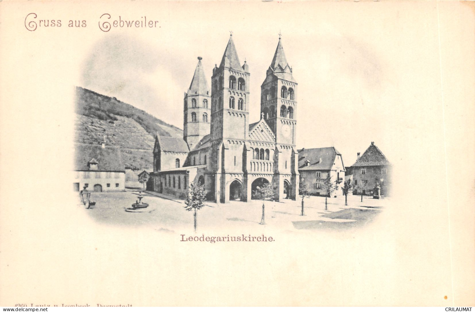 68-GUEBWILLER-CARTE ALLEMANDE-N 6015-C/0191 - Guebwiller