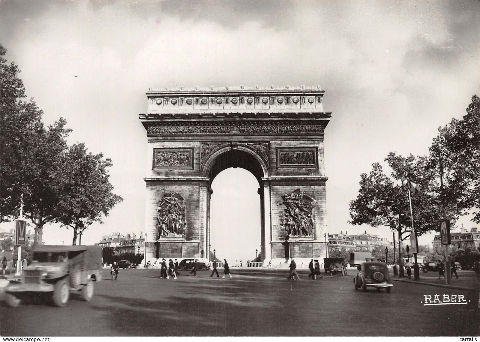 75-PARIS L ARC DE TRIOMPHE DU CARROUSEL-N°4153-A/0197 - Arc De Triomphe