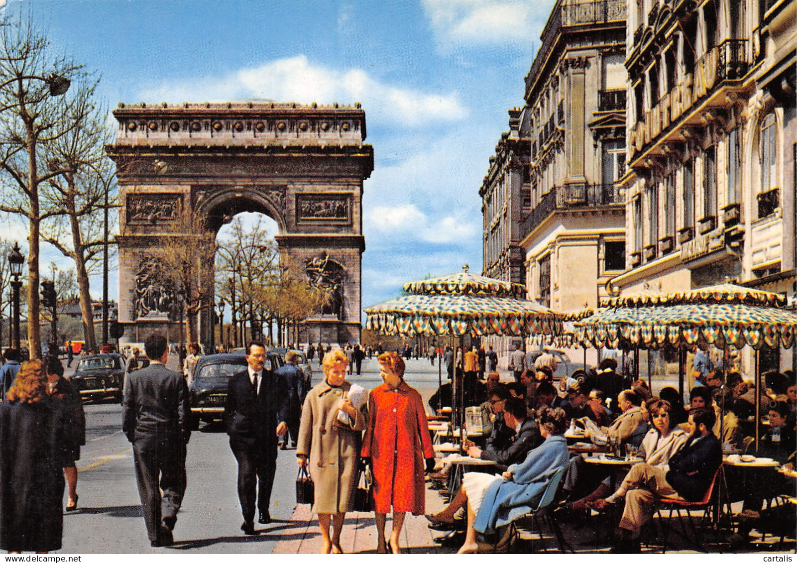 75-PARIS AVENUE DES CHAMPS ELYSEES-N°4152-D/0319 - Champs-Elysées