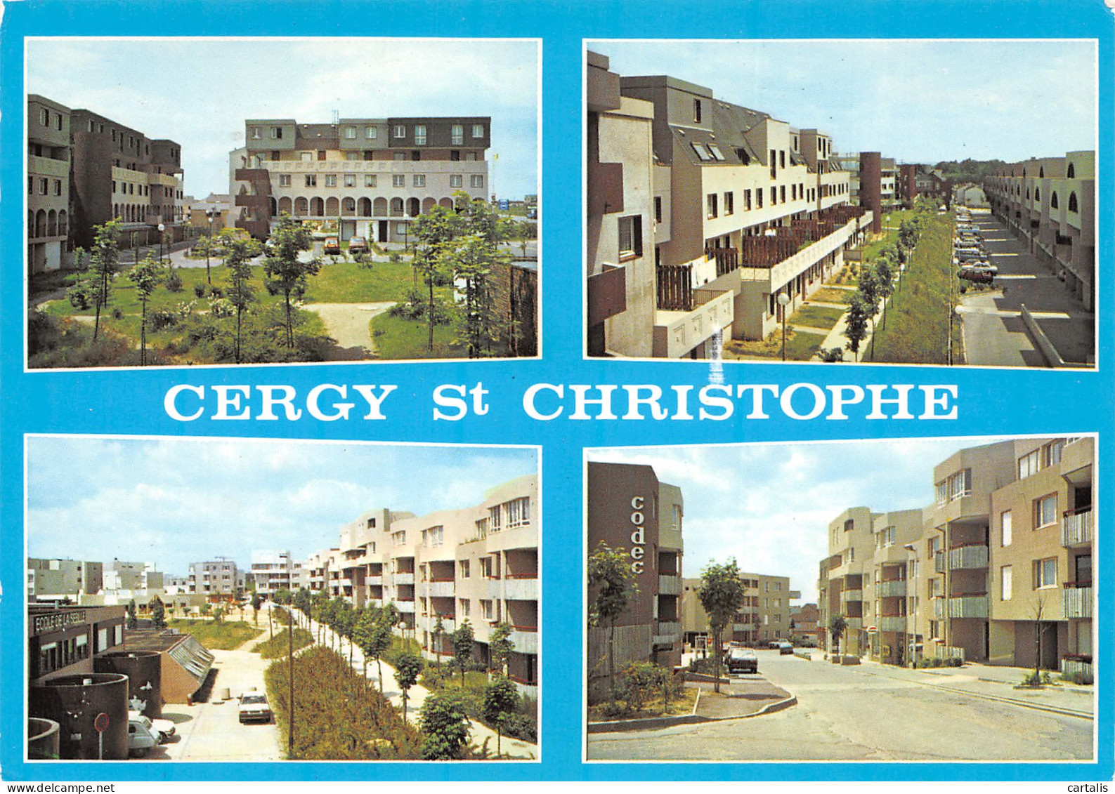95-CERGY SAINT CHRISTOPHE-N°4152-D/0313 - Cergy Pontoise