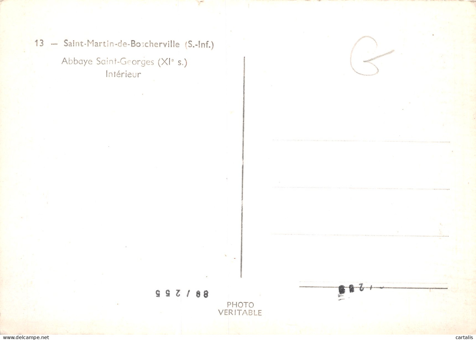 76-SAINT MARTIN DE BOSCHERVILLE-N°4152-D/0277 - Saint-Martin-de-Boscherville