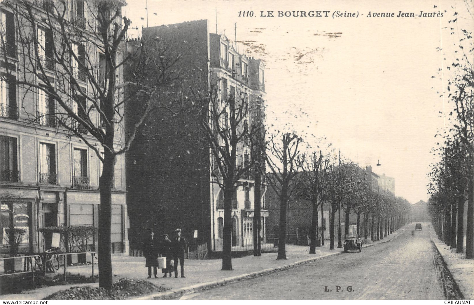 93-LE BOURGET-AVENUE JEAN JAURES-N 6015-E/0139 - Le Bourget