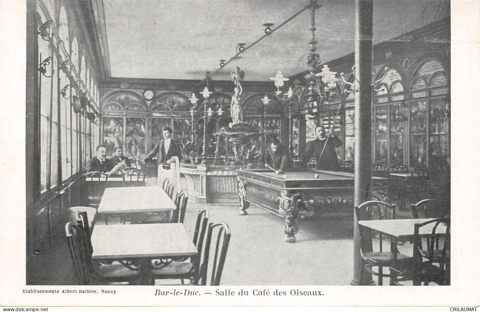 55-BAR LE DUC-SALLE DU CAFE DES OISEAUX-N 6015-C/0299 - Bar Le Duc