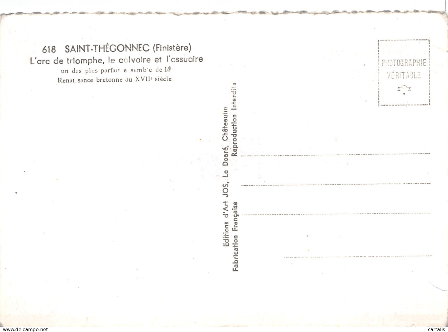 29-SAINT THEGONNEC-N°4153-B/0219 - Saint-Thégonnec