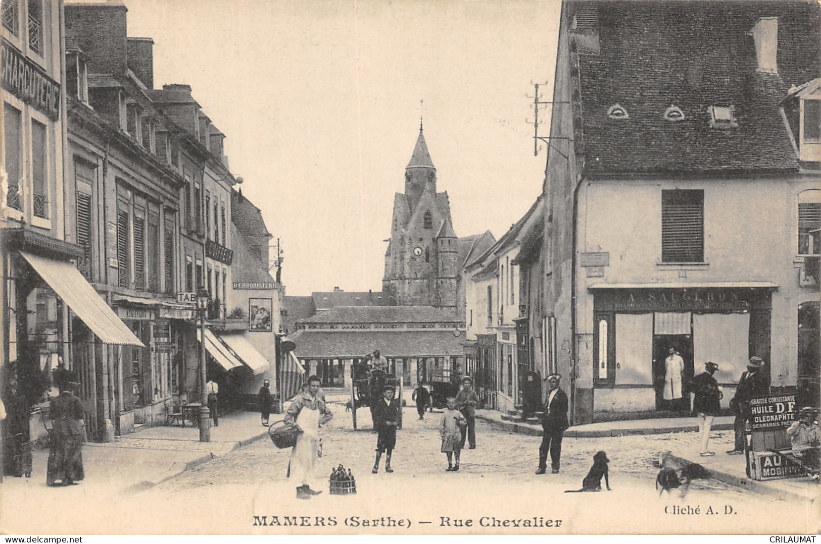 72-MAMERS -RUE CHEVALIER-N 6015-H/0245 - Mamers