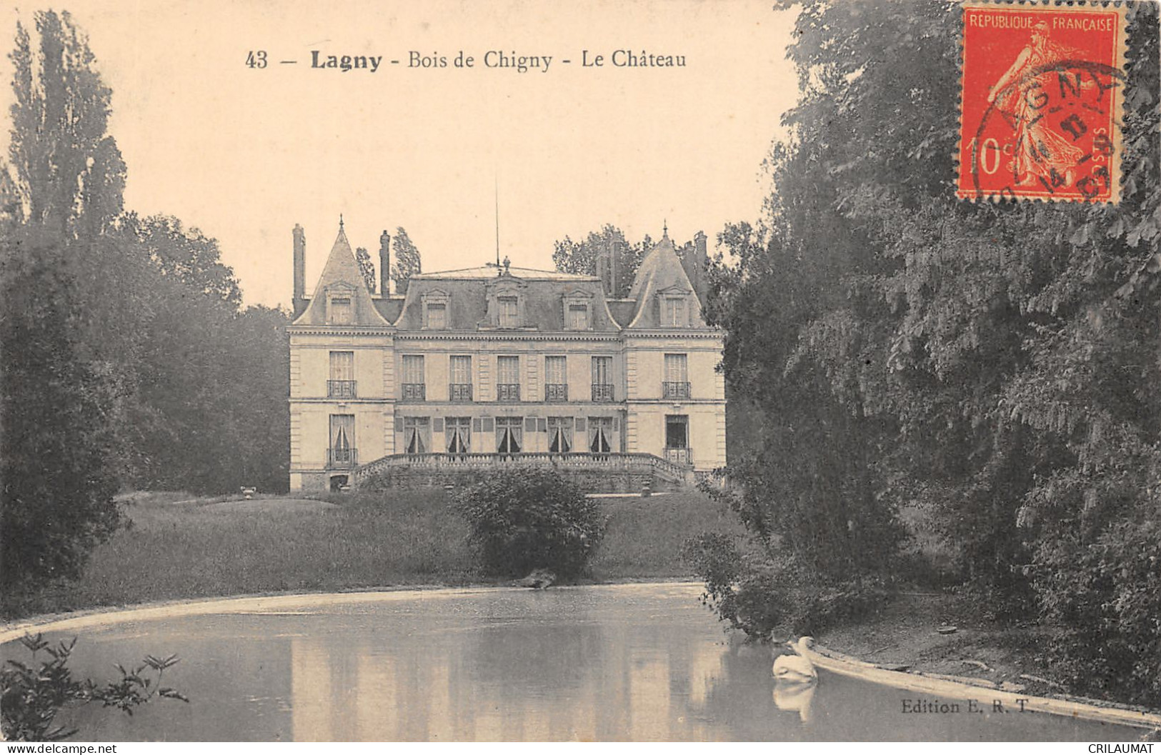 77-LAGNY-BOIS DE CHIGNY-LE CHATEAU-N 6015-H/0041 - Lagny Sur Marne