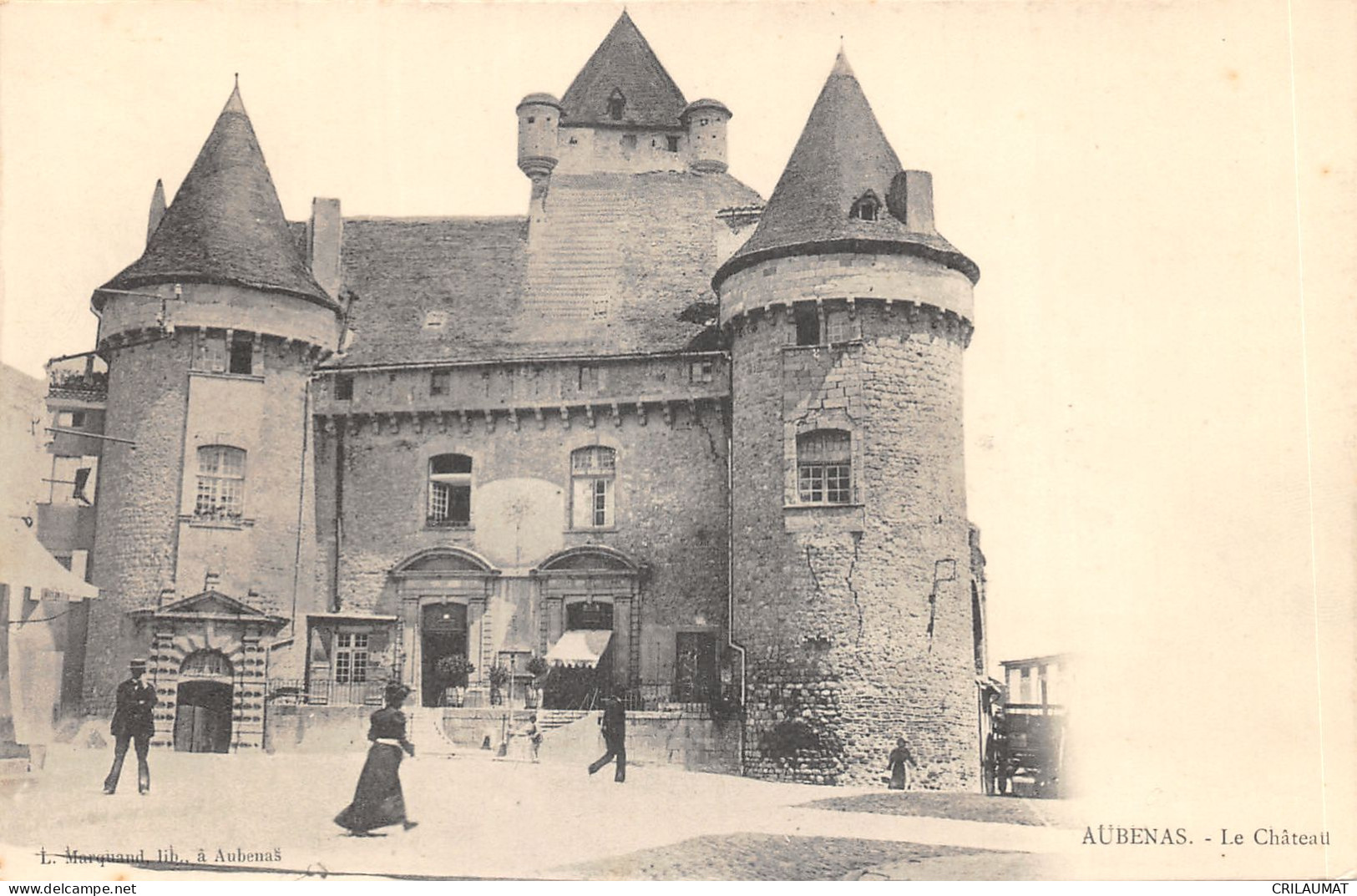 07-AUBENAS-LE CHATEAU-N 6015-G/0119 - Aubenas