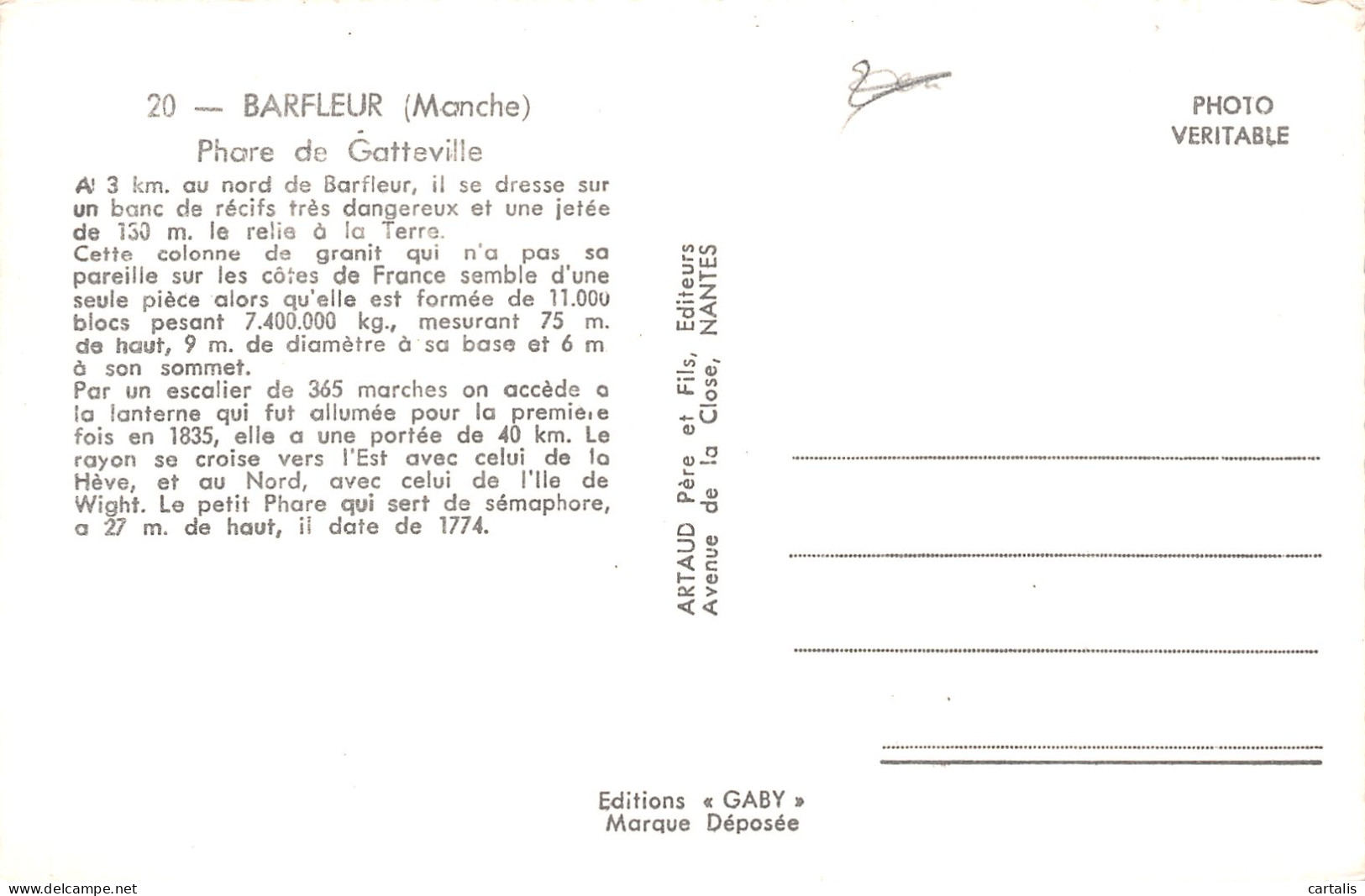 50-BARFLEUR-N°4153-E/0379 - Barfleur