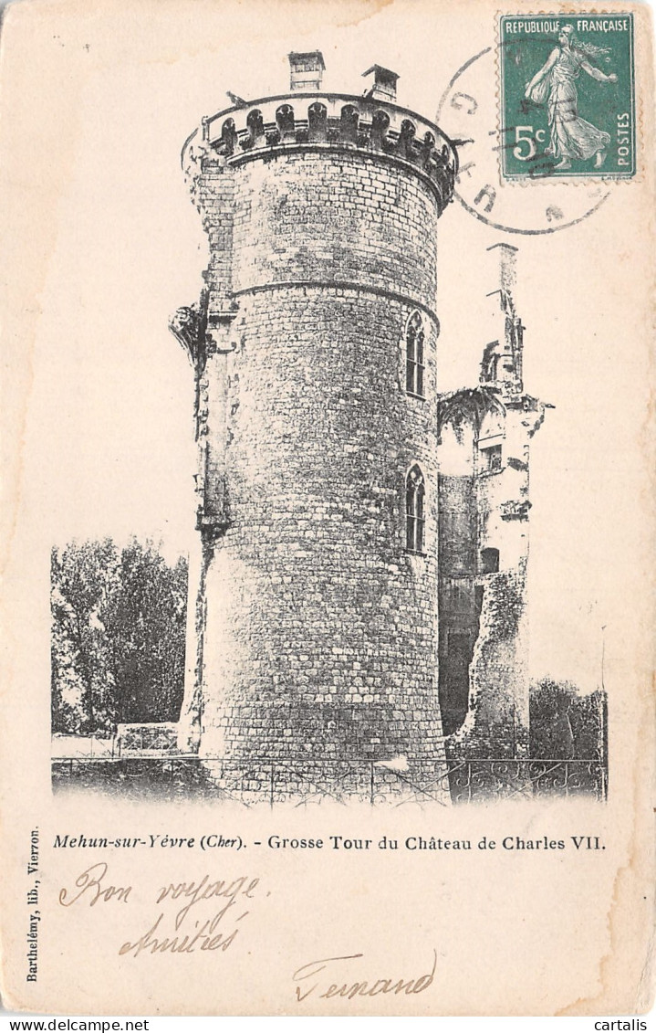 18-MEHUN SUR YEVRE-N°4153-E/0311 - Mehun-sur-Yèvre