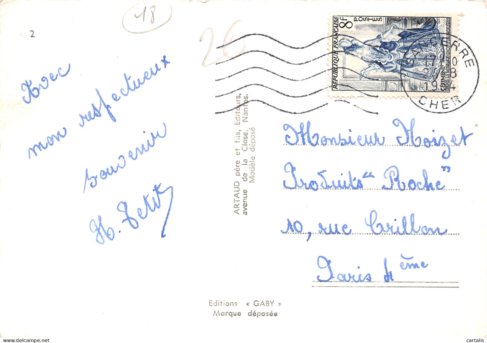 18-SANCERRE-N°4153-D/0383 - Sancerre