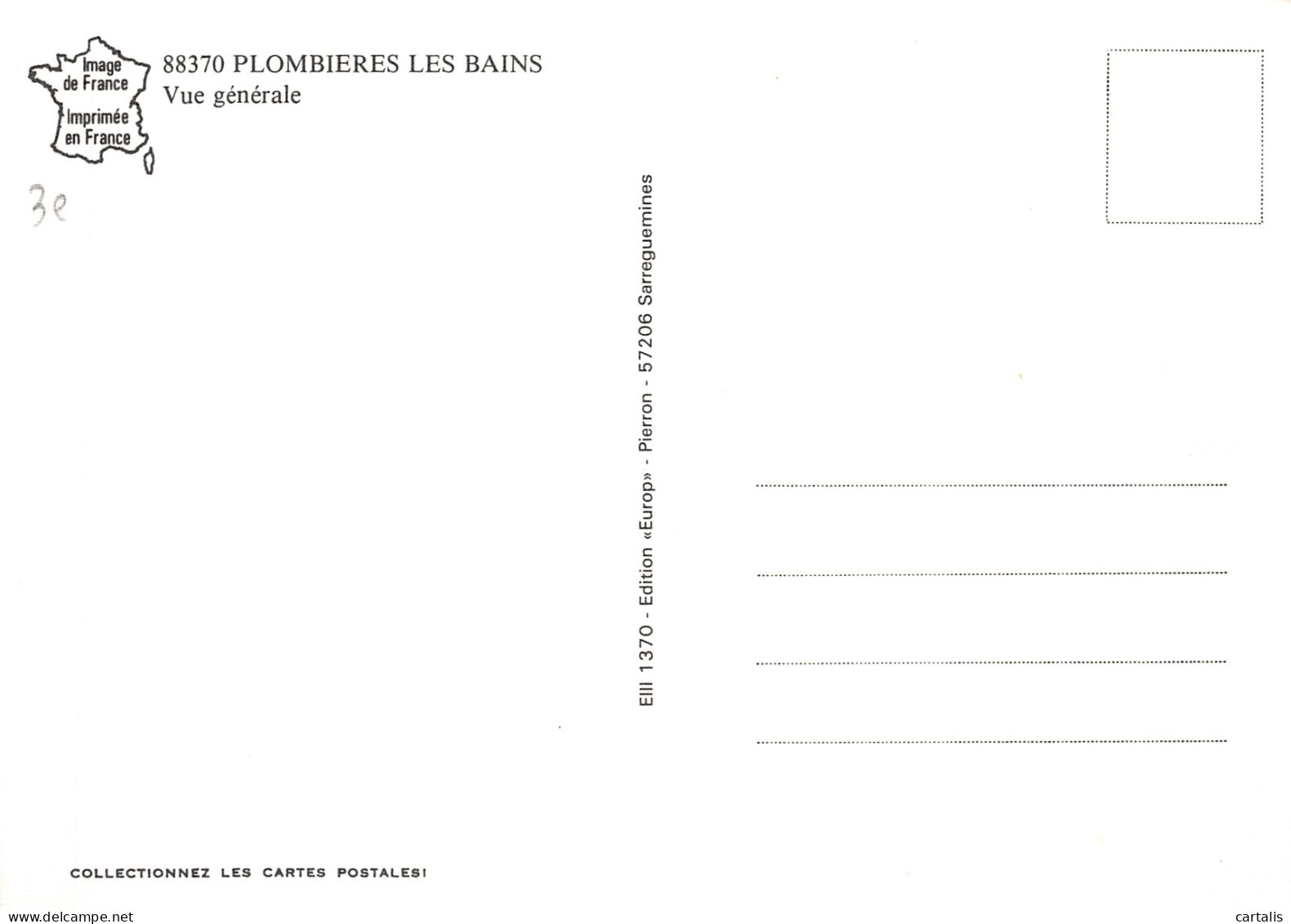 88-PLOMBIERES LES BAINS-N°4153-D/0319 - Plombieres Les Bains