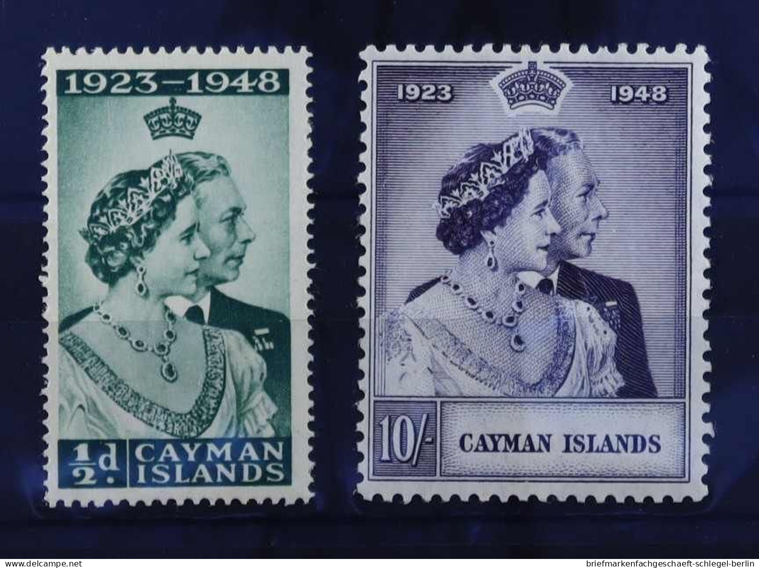 Kaiman-Inseln, 1948, 117 - 118, Postfrisch - Kaaiman Eilanden