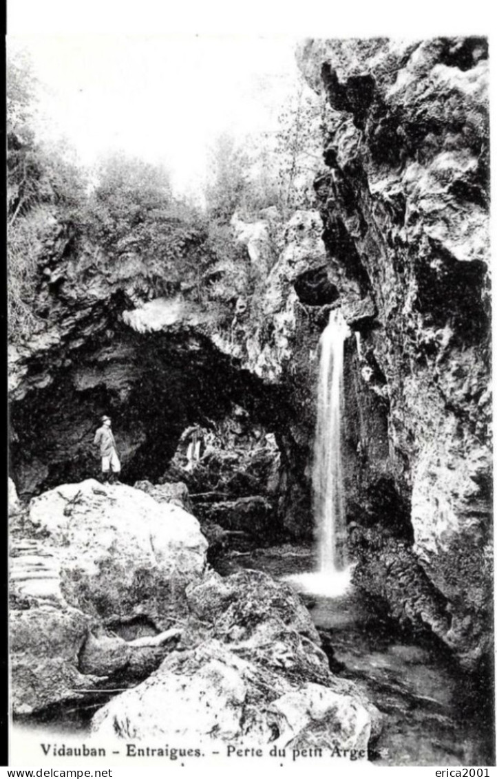 Vidauban, Entraigues, La Perte Du Petit Argens Sous Le Pont Naturel. - Vidauban