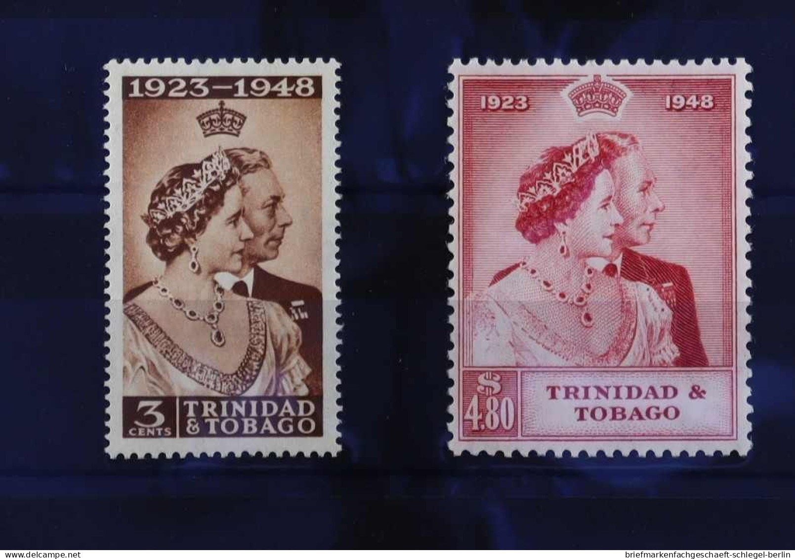 Trinidad & Tobago, 1948, 147 - 148, Postfrisch - Trinidad Y Tobago (1962-...)