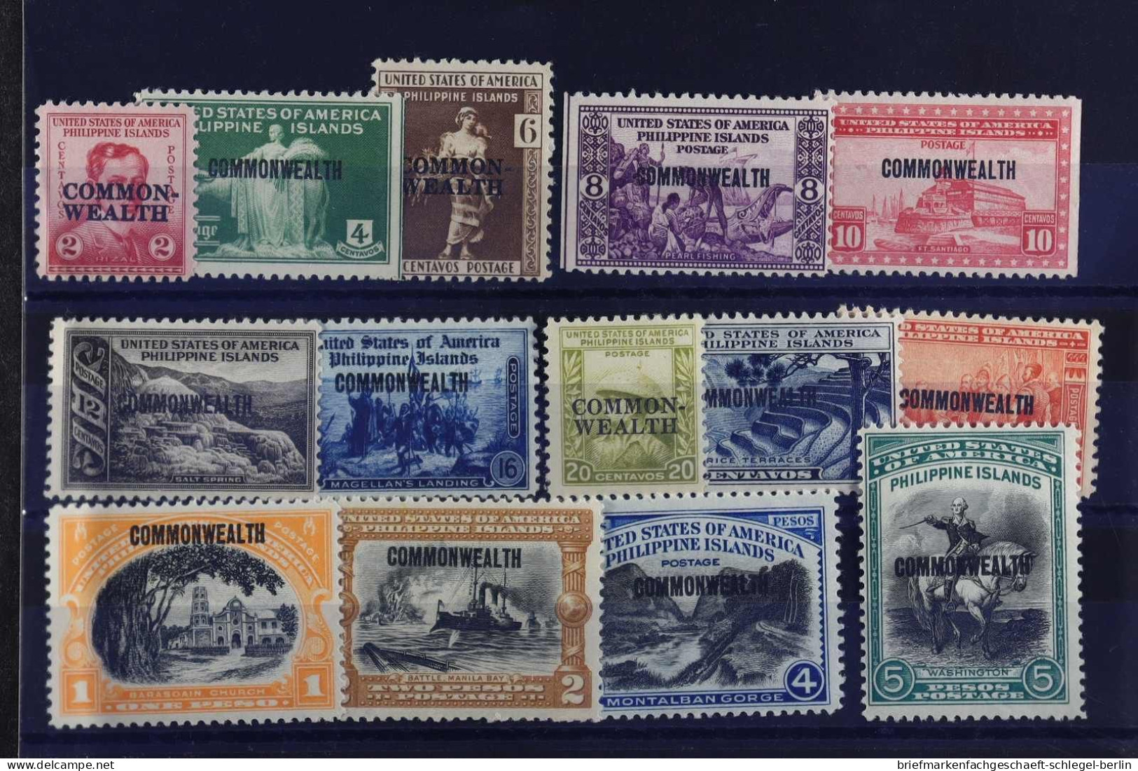 Philippinen, 1936, 388 - 401, Ungebraucht - Philippinen