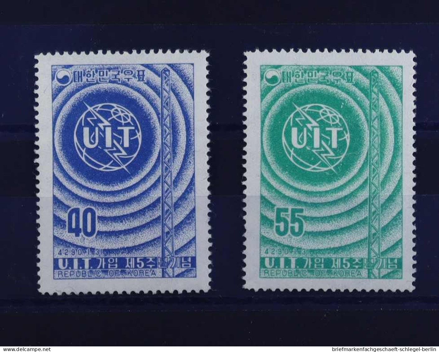 Korea Süd, 1957, 236 - 237, Postfrisch - Corée Du Sud