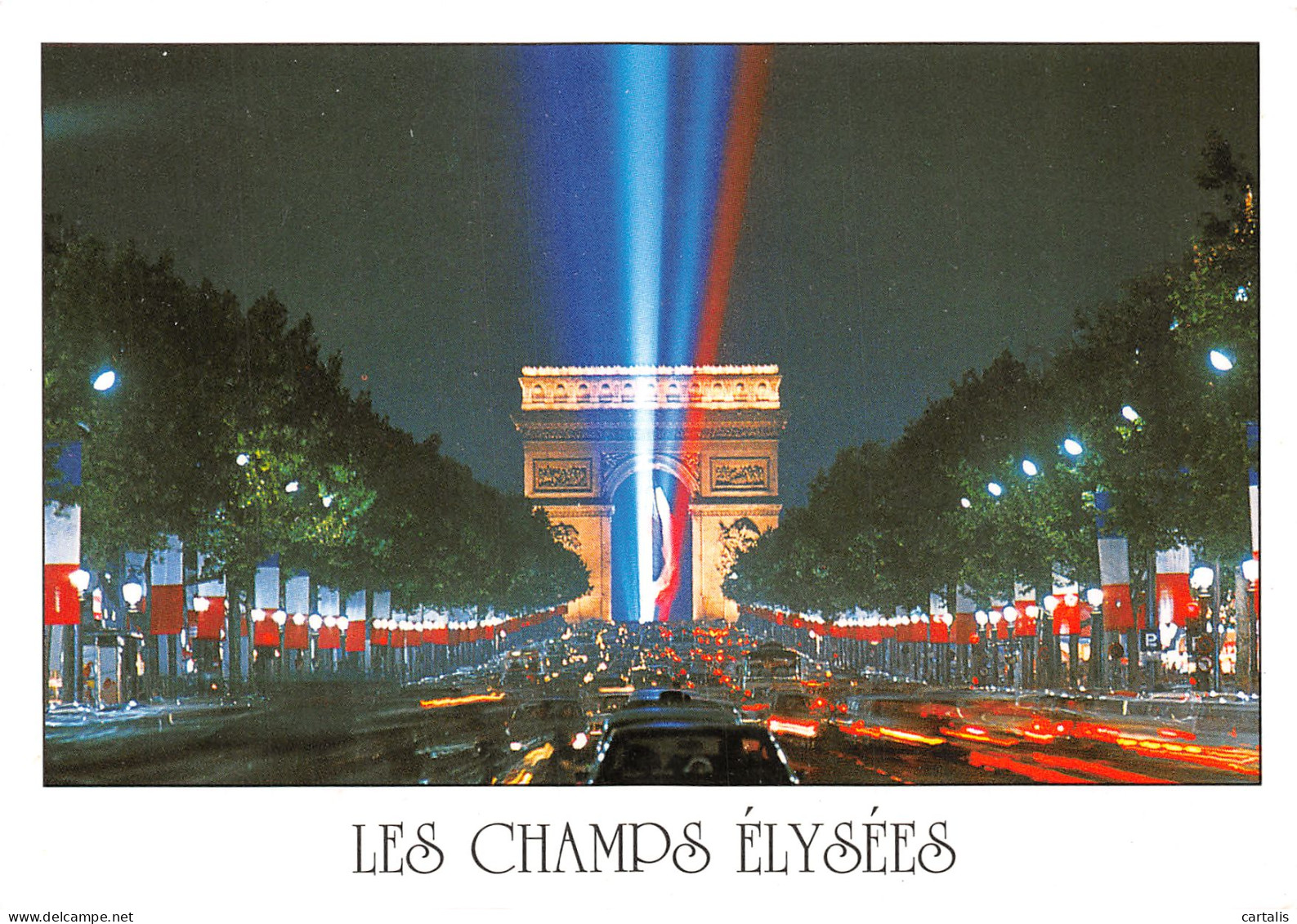 75-PARIS L AVENUE DES CHAMPS ELYSEES-N°4154-B/0339 - Champs-Elysées