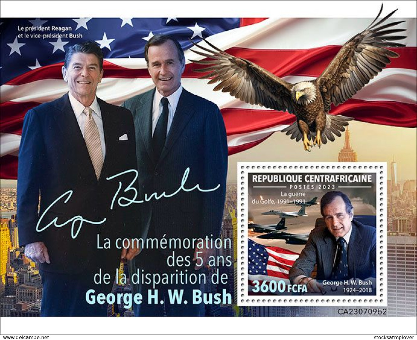 Central Africa 2023 5th Memorial Anniversary Of George H. W. Bush S202403 - Central African Republic