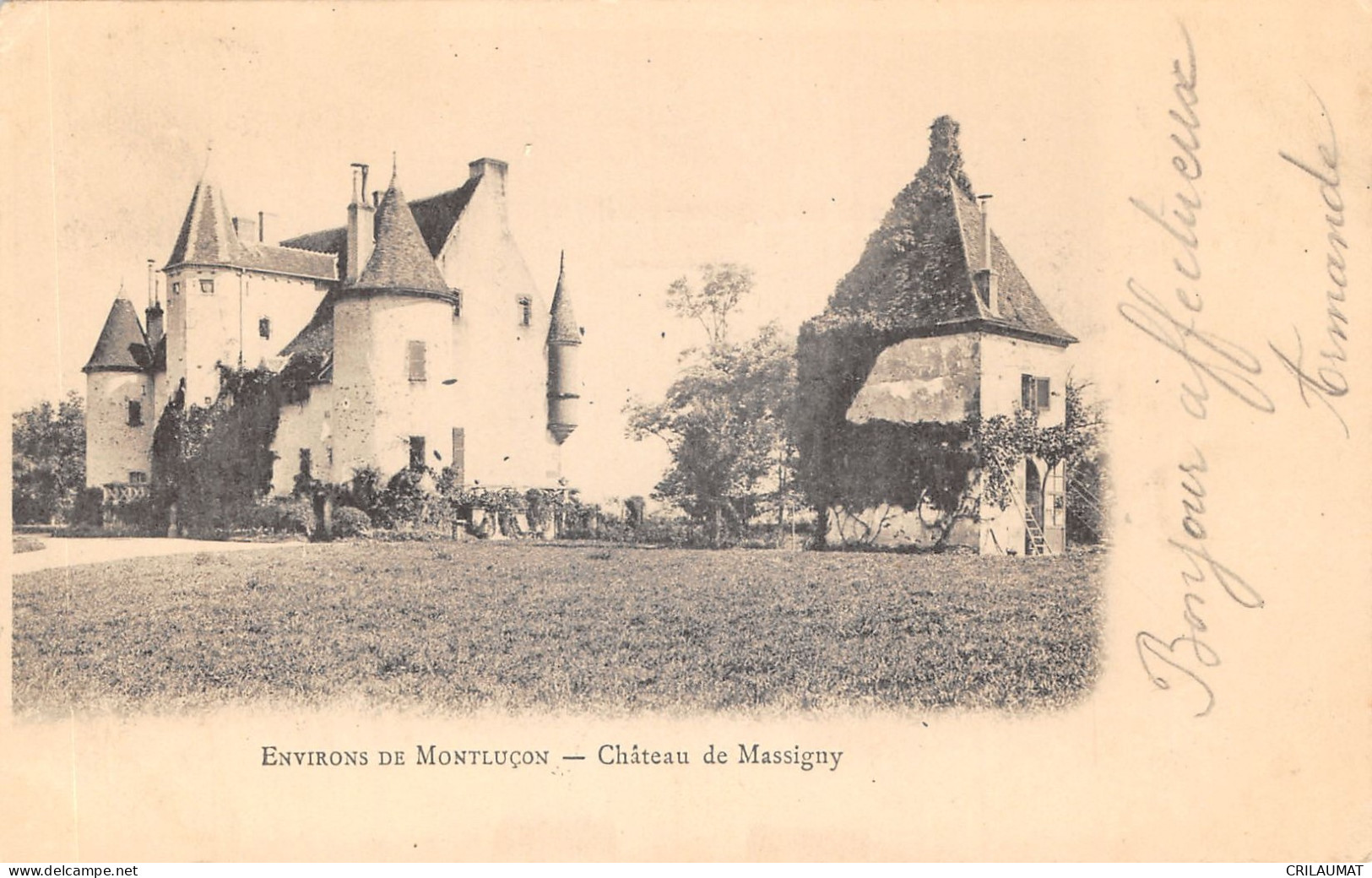 03-MONTLUCON-CHÂTEAU DE MASSIGNY-N T6017-C/0293 - Montlucon