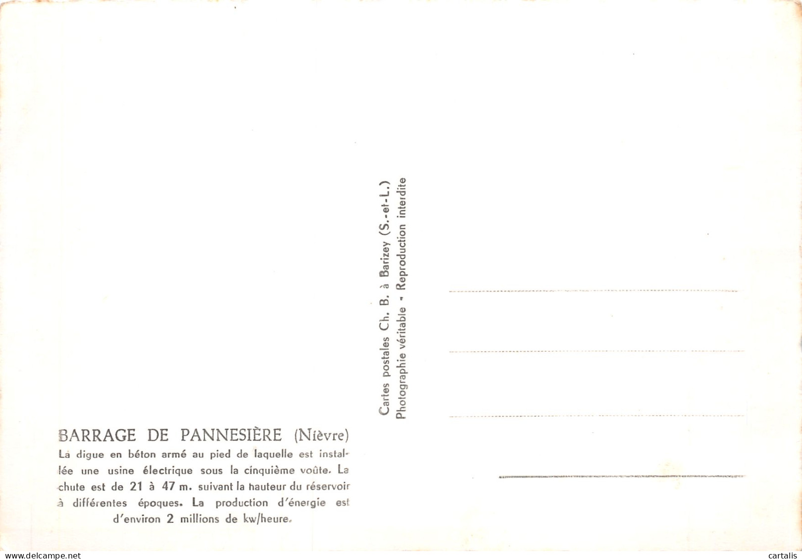 58-LAC DE LA PANNESIERE-N°4155-A/0247 - Altri & Non Classificati