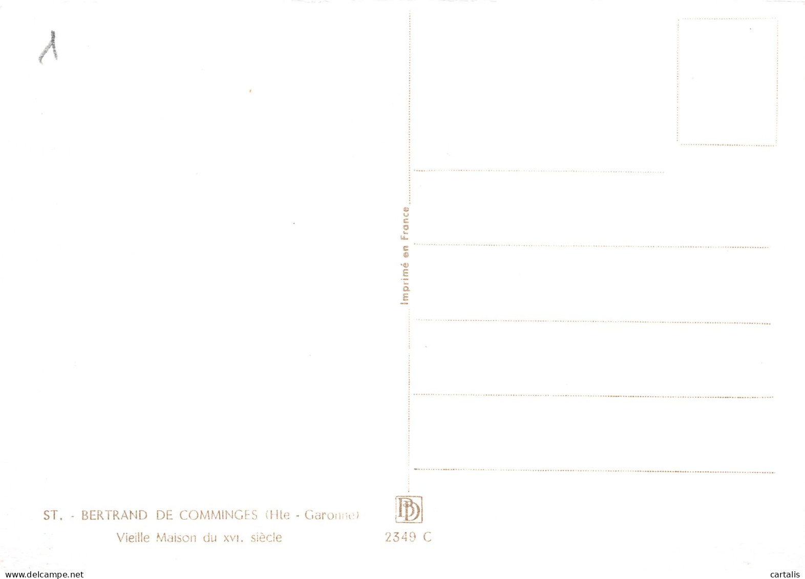 31-SAINT BERTRAND DE COMMINGES-N°4155-A/0091 - Saint Bertrand De Comminges