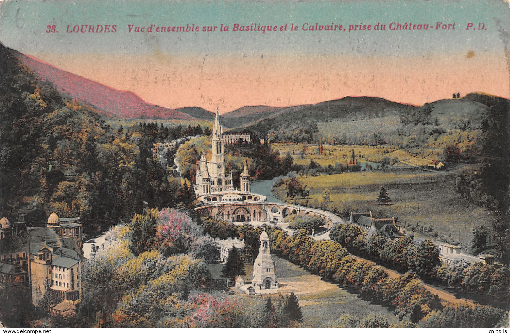 65-LOURDES-N°4154-E/0215 - Lourdes