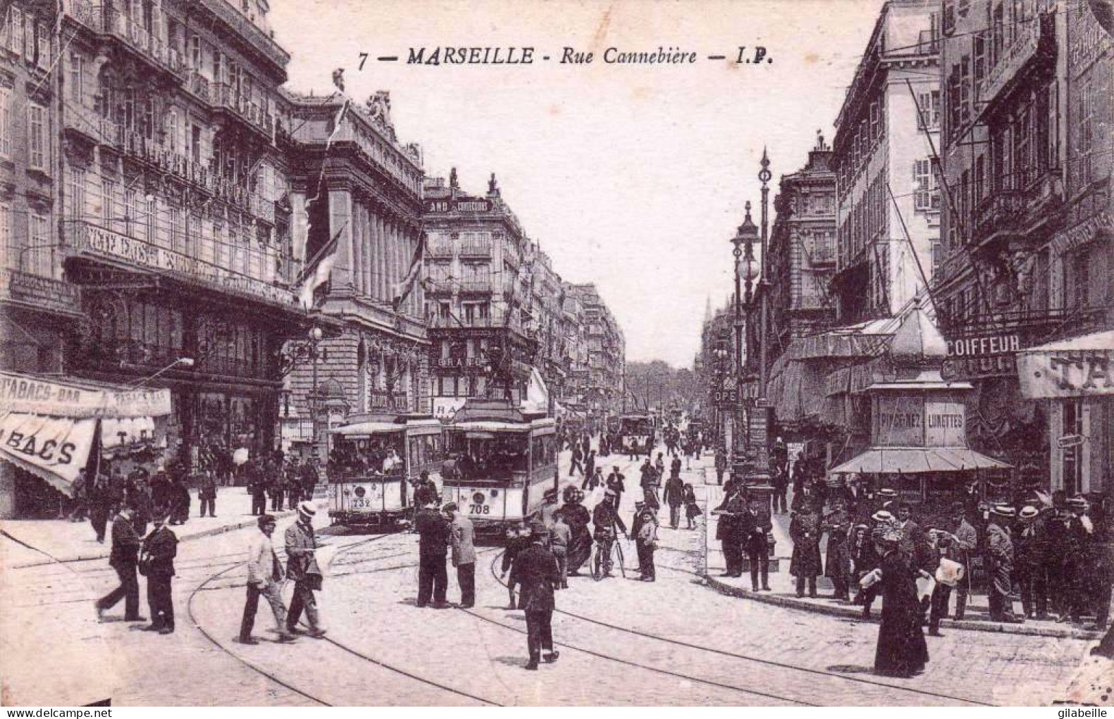 13 - MARSEILLE -  La Canebiere - Canebière, Centro