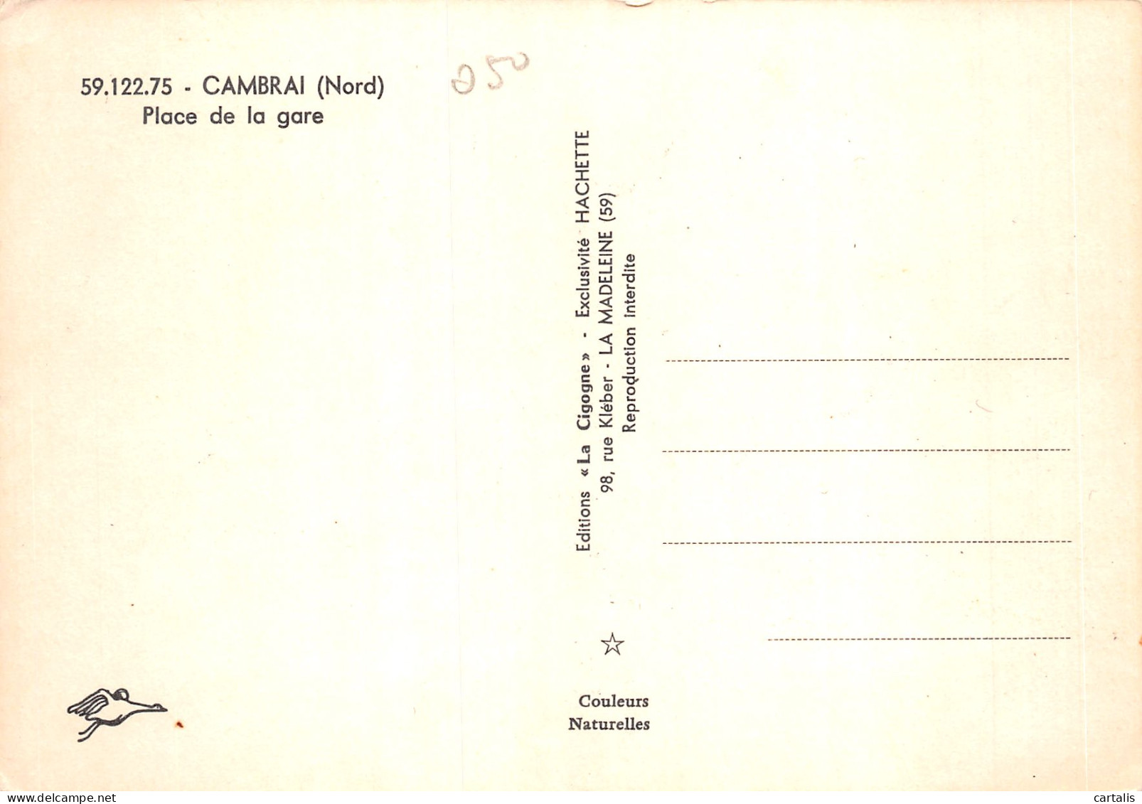 59-CAMBRAI-N°4154-D/0371 - Cambrai