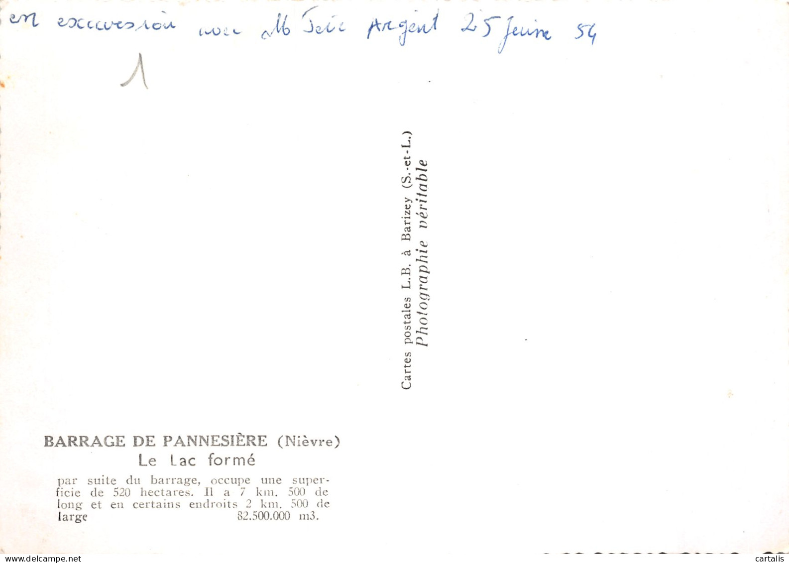 58-BARRAGE DE PANNESIERE-N°4154-D/0349 - Altri & Non Classificati