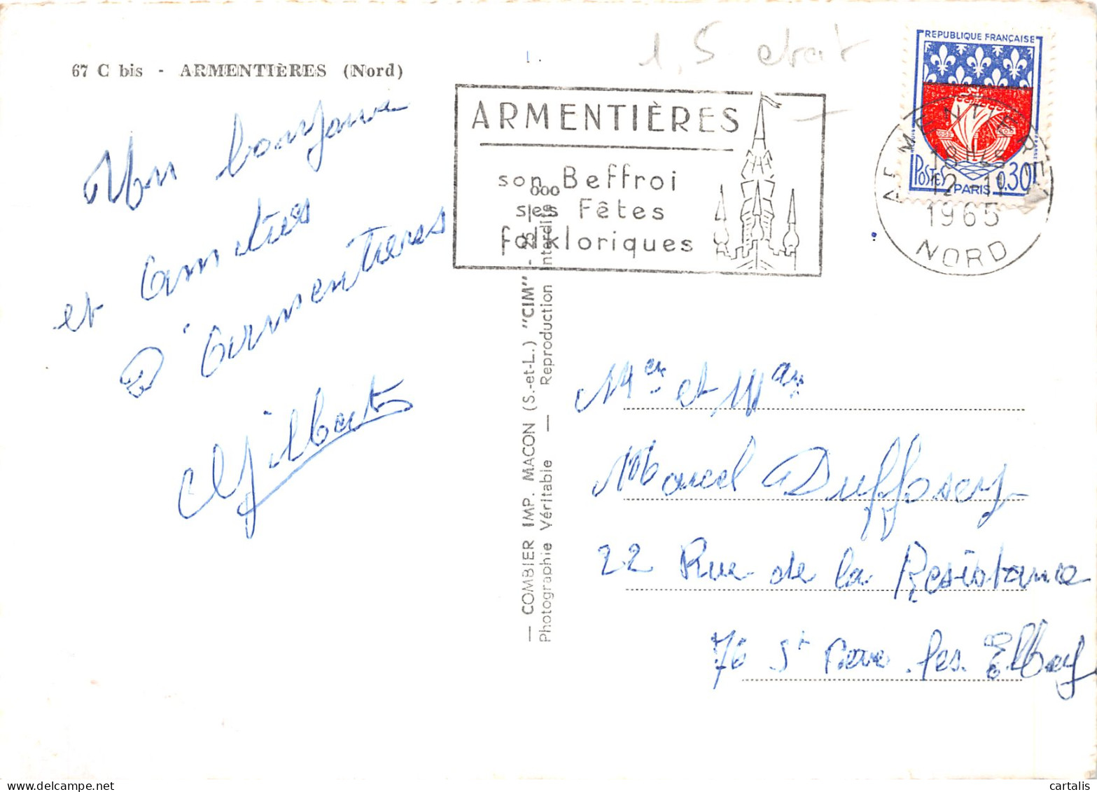 59-ARMENTIERES-N°4154-D/0309 - Armentieres