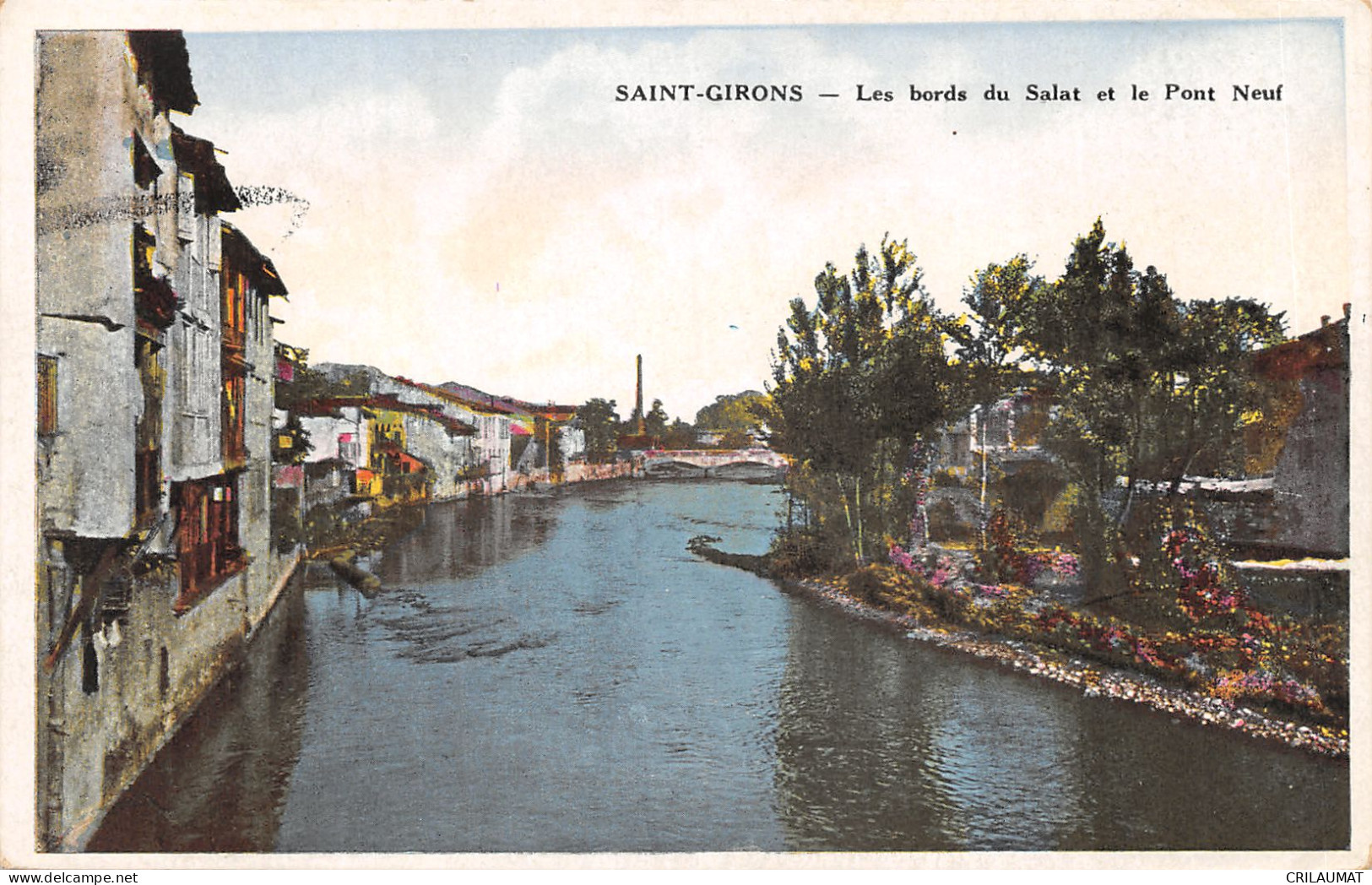 09-SAINT GIRONS-LES BORDS DU SALAT-N T6017-G/0241 - Saint Girons