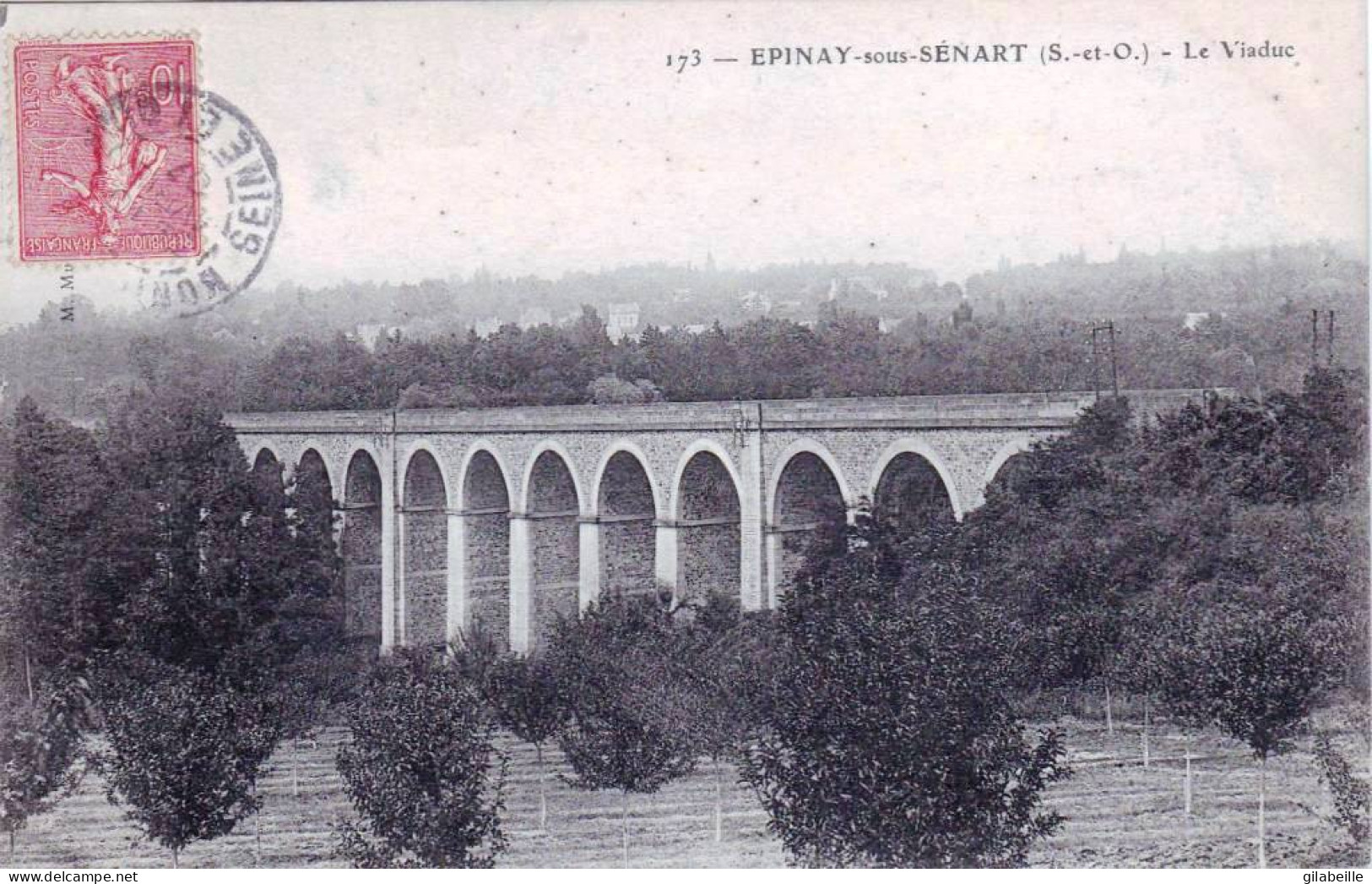 91 - Essonne -  EPINAY Sous SENART -  Le Viaduc - Epinay Sous Senart